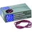 ALCO Gummiband, Schachtel extra groß, Schnittbreite: 5 mm, Flachmaß: 100 mm, rot (1 kg)