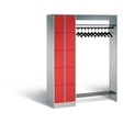 C+P Offene Garderobe Serie 8070, H1950xB1410xT480mm