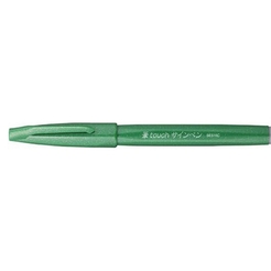 Pentel® Faserschreiber Sign Pen Brush - Pinselspitze, grün