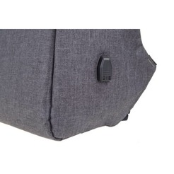 rugzak Lightpack safepack     grijs, 600D, Polyester