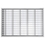 magnetoplan® Jahresplaner-Set MANAGER - permanent, Typ CC - BxH 920 x 625 mm