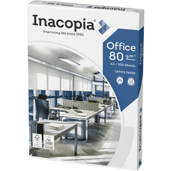 Inacopia Kopierpapier office 020808010561 A3 80g 500 Bl./Pack.