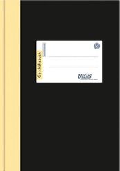 URSUS Geschäftsbuch, CF 80g/qm, 2921B96L/608352, weiß, liniert, 96 Blatt, DINA4
