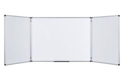 Bi-Office Trio Earth-It Maya Whiteboards/TR01030207790 emailliert 90 x 60cm weiß