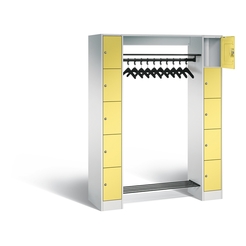 C+P Offene Garderobe Serie 8070, H1950xB1430xT480mm