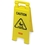 Rubbermaid®Commercial Products Schild, CAUTION WET FLOOR, 3sprachig, gelb, Druckfarbe: schwarz/rot