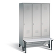 C+P Garderobenschrank Classic, H1850xB1200xT500mm