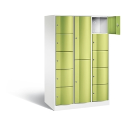 C+P Kombi-Schließfachschrank Resisto, H1950xB1148xT640mm