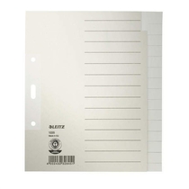 Leitz Papierregister Blanko