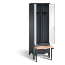 C+P Garderobenschrank Classic, H1850xB610xT500mm