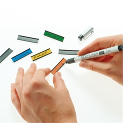 ferrocard-Etiketten, Farbe orange, Größe 50 x 15 mm
