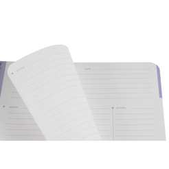 Soennecken Officebook date notes action 2349 DIN A4+ 90g 80Bl. lin.