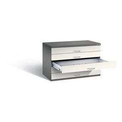 C+P Flachablageschrank Serie 7100_7200, H760xB1100xT765mm