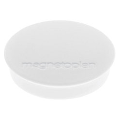 Magnet DISCOFIX STANDARD, Ø 30 mm, VE 80 Stk, weiß