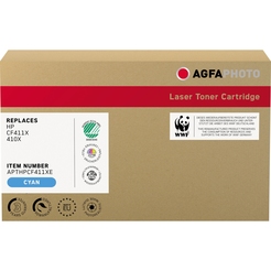 AgfaPhoto Toner APTHPCF411XE wie HP CF411X 410X cyan