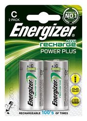 Energizer® Akkus PowerPlus/ E300321800, 2500 mAh Baby C HR14 Inh. 2