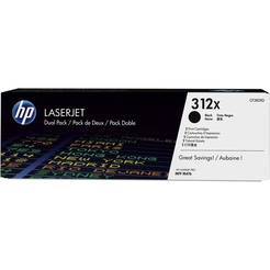 hp® Lasertoner/CF380X 312X schwarz