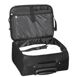 MONOLITH 2000003005 - Trolley mit Laptopfach 15,6", Schwarz 41,5x40x24