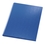 Klemmbrett mit Klappe aus beschichtetem Karton - Format 23x32cm für A4 - Blau