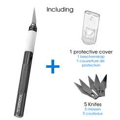 ACROPAQ AK001 - Metall Skalpell Cutter - Bastelmesser