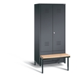 C+P Garderobenschrank Classic, H1850xB810xT500mm