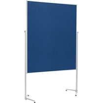 magnetoplan® Moderationstafel /1151103, 1200 x 1500 mm, eintlg., 7,8 kg, blau
