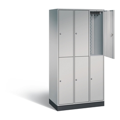 C+P Spind doppelstöckig Intro, H1950xB920xT490mm