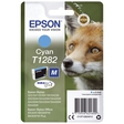 EPSON® Tintenpatrone, T1282, C13T12824012, original, cyan, 3,5 ml, 175 Seiten