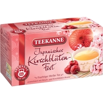 TEEKANNE Kirschblüten-Fest-Weißer Tee/7135 20 Weißer Tee