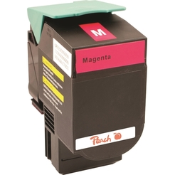 Peach Tonermodul magenta kompatibel zu Lexmark C540H2MG, C54x, X54x