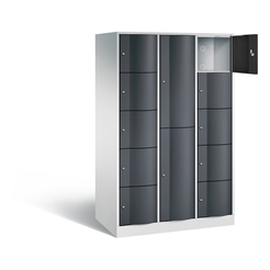 C+P Kombi-Schließfachschrank Resisto, H1950xB1148xT640mm