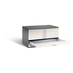 C+P Flachablageschrank Serie 7100_7200, H760xB1350xT960mm