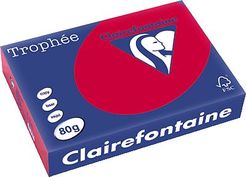 Clairefontaine Trophee Papier/1782C A4 kirschrot dunkelrot 80g Inh. 500 Blatt