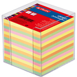 Herlitz Zettelkasten Zettelbox 9x9x9cm transparent 650Blatt farbig