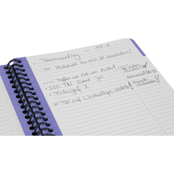 Soennecken Officebook date notes action 2349 DIN A4+ 90g 80Bl. lin.