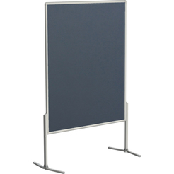 Franken Moderationstafel PRO MT804312 150x120cm Filz grau