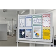 magnetofix Magnetrahmen SAFETY, Farbe grün/weiß, Größe A4