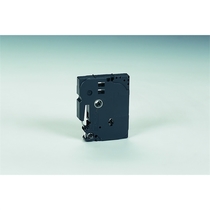 brother® Schriftbandkassette, TZe, laminiert, 6 mm x 8 m, schwarz auf weiß