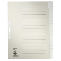 Leitz Papierregister Blanko