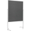 magnetoplan® Moderationstafel /MAG1151101, 1200 x 1500 mm, eintlg., 7,8 kg, grau