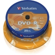 Verbatim® DVD-R, Spindel, einmalbeschreibbar, 4,7 GB, 16 x (25 Stück)
