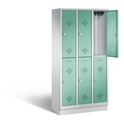 C+P Spind doppelstöckig Classic, H1800xB900xT500mm