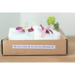 TZe-MQF31 Schriftbandkassette - laminiert, 12 mm x 4 m, schwarz auf pastell lila