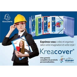 Exacompta Sichtmappe Kreacover® Blickdicht