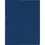 Ösenhefter DIN A4 250g kfm. Heftung Karton halber Vorderdeckel blau