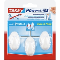 Haken ablösbar tesa Powerstrips® oval weiß