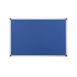 Bi-silque Filztafel MAYA mit Aluminiumrahmen, blau/FA1243170 150x120cm blau.
