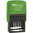 COLOP Printer S 260/L GREEN LINE EINGANG/127787, Kissen blau/rot, 24x45mm