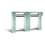 C+P Offene Garderobe Serie 8070, H1950xB2840xT480mm