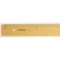 RUMOLD Holzlineale, FL230-30, natur, Holz, 30cm